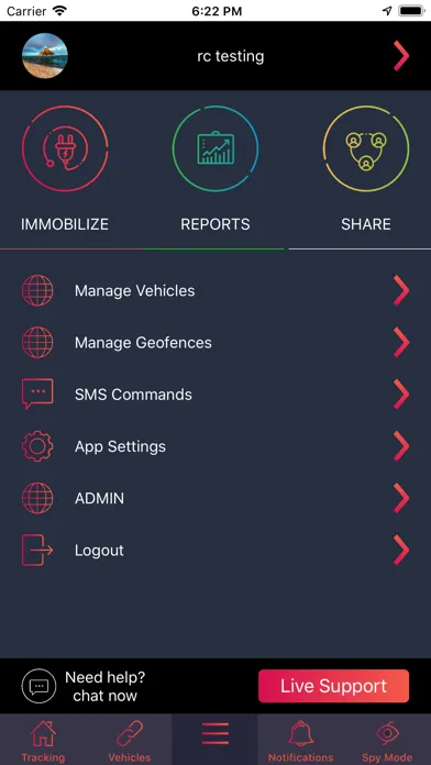 MAXTRACK GPS 스크린샷