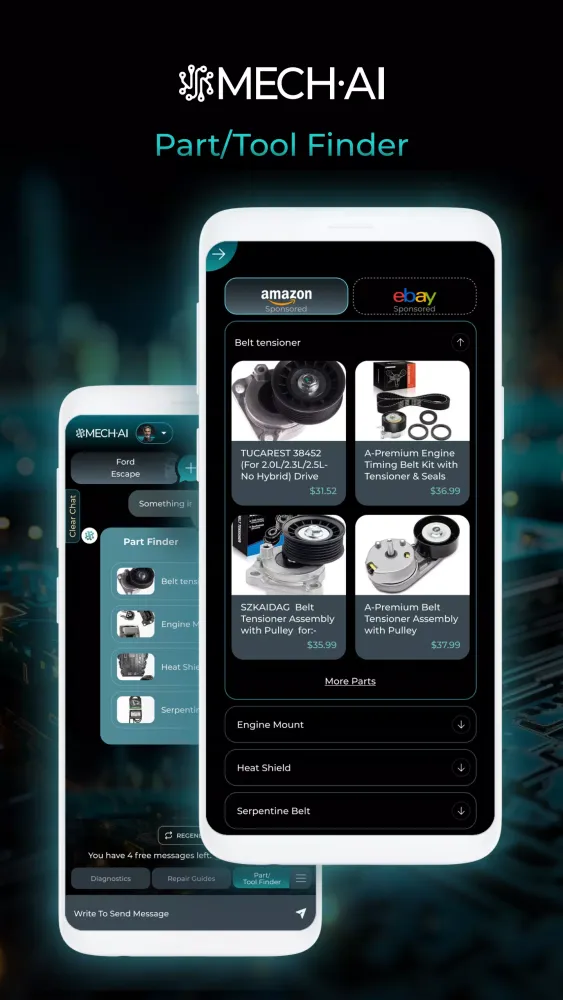 MECH.AI: Diagnostic & Repair سکرین شاٹس