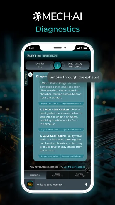 MECH.AI: Diagnostic & Repair Screenshots