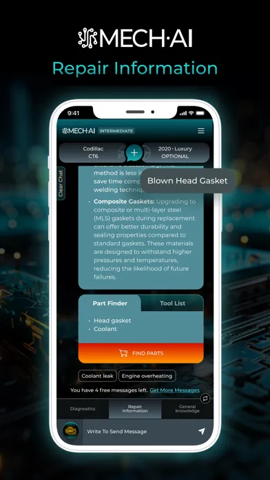 MECH.AI: Diagnostic & Repair Screenshots