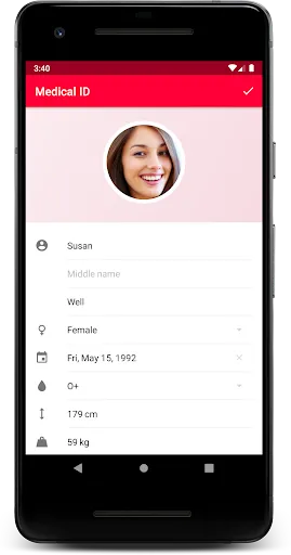 Medical ID (premium) স্ক্রিনশট