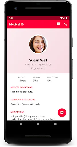Medical ID (premium) স্ক্রিনশট
