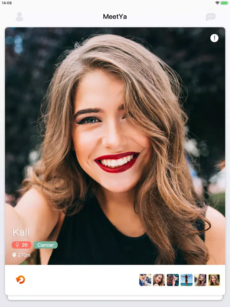 MeetYa Match, Chat, Meet, Date Screenshots