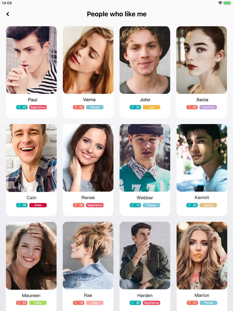 MeetYa Match, Chat, Meet, Date Screenshots