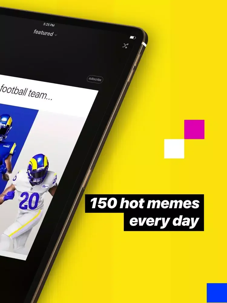 Captures d'écran de Meme TV — News & Sports Memes iPad 
