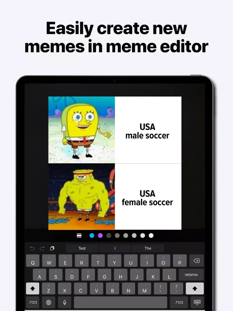 Captures d'écran de Meme TV — News & Sports Memes iPad 