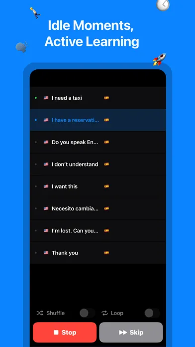 Capturas de pantalla de MemTalk - Audio Flashcards