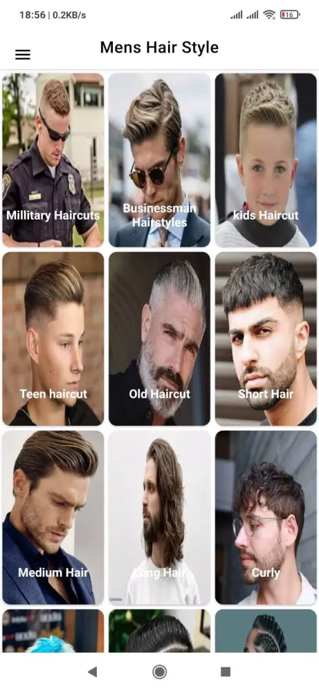 Mens Boys Latest Haircuts Screenshots