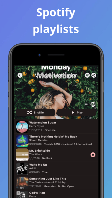 Captures d'écran de Player for Apple Music: Meows