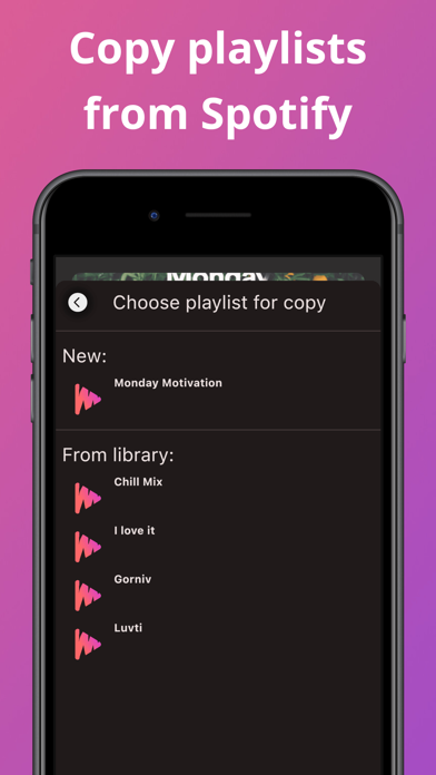 Captures d'écran de Player for Apple Music: Meows