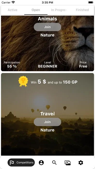 Picazing - Photo Contests App スクリーンショット