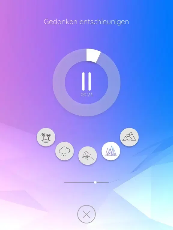 ภาพหน้าจอของ MINDZEIT: Entspannung & Fokus iPad 
