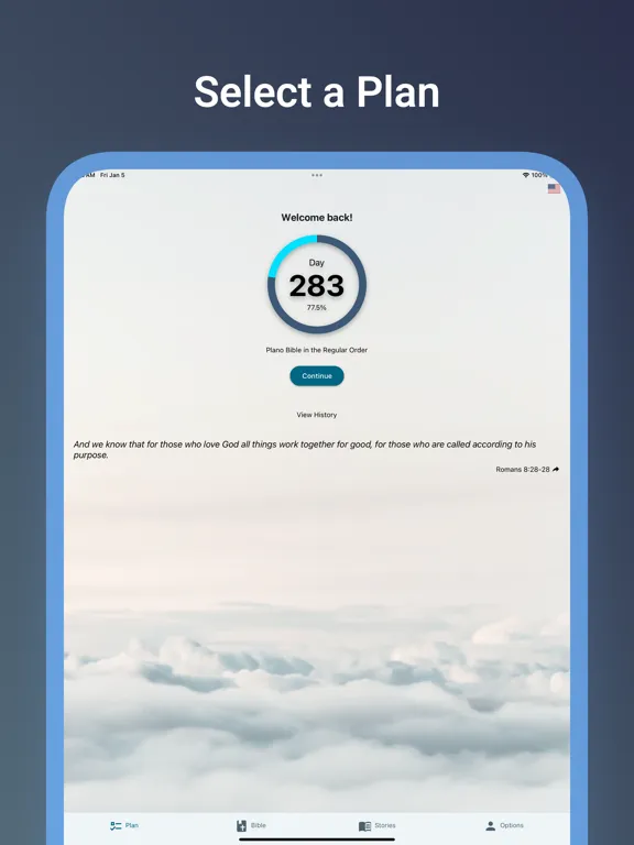One Year Bible Plan iPad 应用截图
