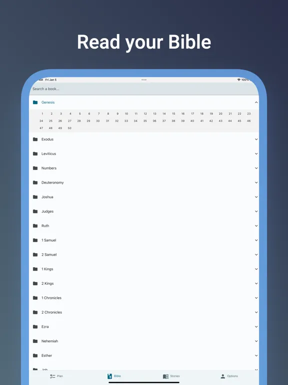 One Year Bible Plan iPad 应用截图