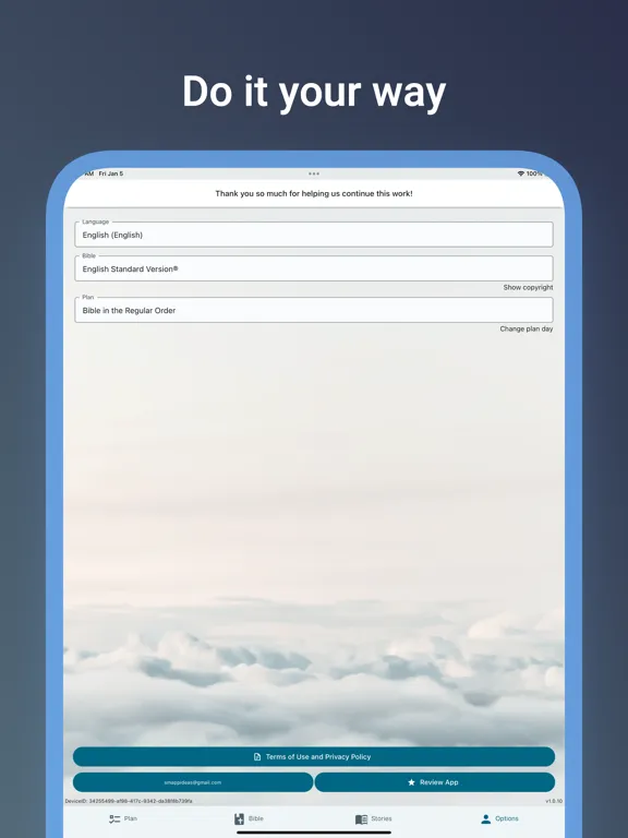 One Year Bible Plan iPad 应用截图