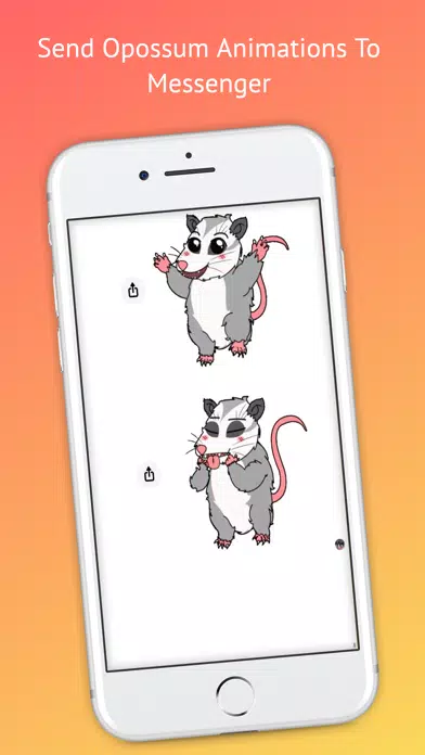 تصاویر Mitzi Opossum Emoji's