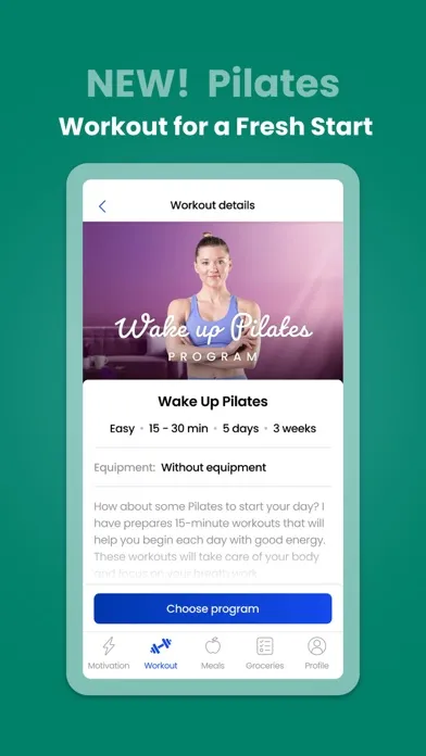 Скриншоты ML.Fitness Workout For Women