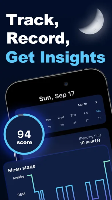 Screenshot di SleepEase: Sleep Tracker, Calm