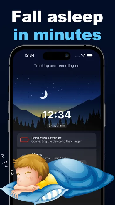 Screenshot di SleepEase: Sleep Tracker, Calm
