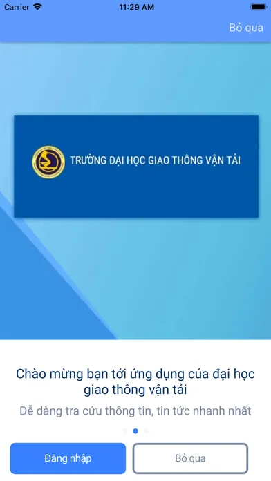 ภาพหน้าจอของ My UTC - Trường ĐHGTVT