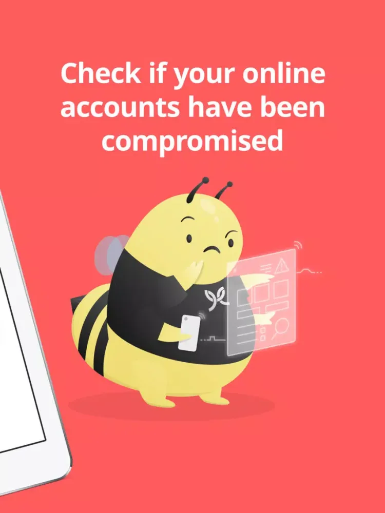 BEEP Account Security Scanner iPad  स्क्रीनशॉट
