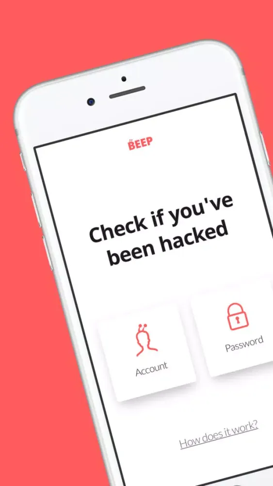 BEEP Account Security Scanner स्क्रीनशॉट
