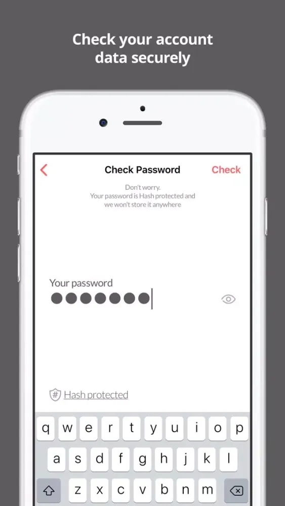 BEEP Account Security Scanner स्क्रीनशॉट
