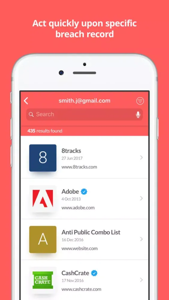 BEEP Account Security Scanner स्क्रीनशॉट