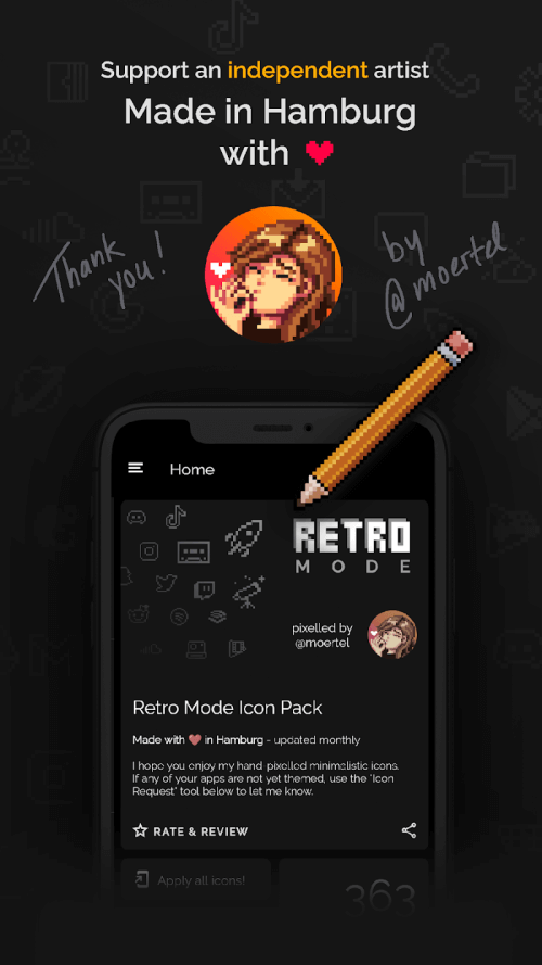 Retro Mode - Icon Pack (Light)-screenshot-4