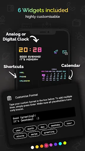 Retro Mode - Icon Pack (Neon) Screenshots