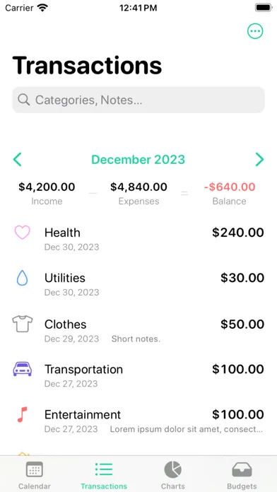 Budget Planner: Simple Money應用截圖