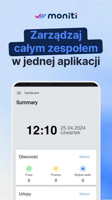 Screenshot di Moniti