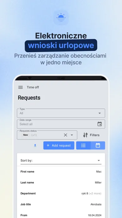 Screenshot di Moniti