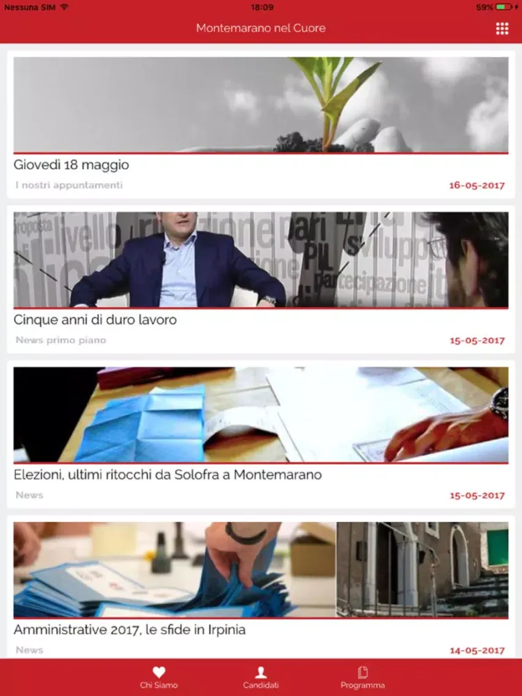 Montemarano nel Cuore iPad  Screenshots
