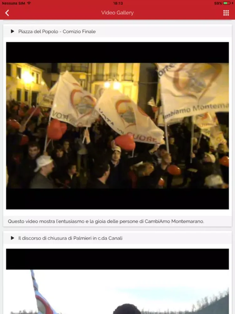 Montemarano nel Cuore iPad  Screenshots