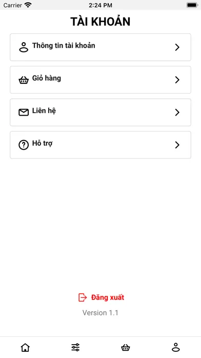 Screenshot di MORIITALIA - KH DOANH NGHIỆP