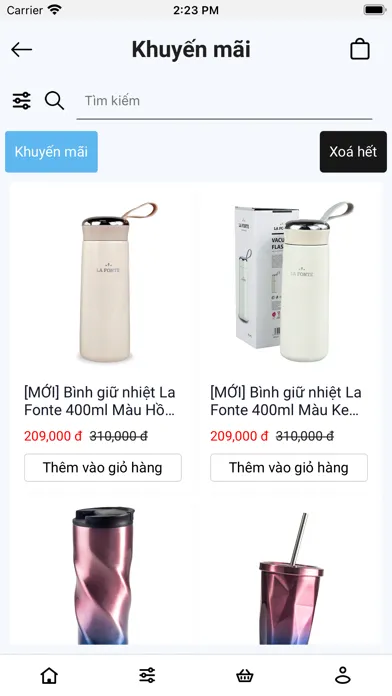Screenshot di MORIITALIA - KH DOANH NGHIỆP