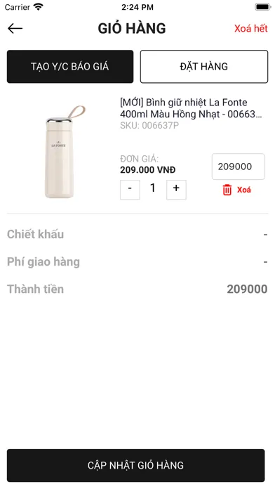 Screenshot di MORIITALIA - KH DOANH NGHIỆP