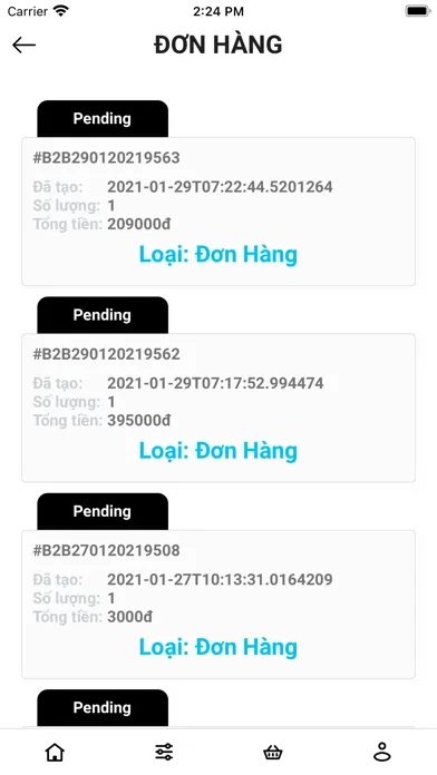 Screenshot di MORIITALIA - KH DOANH NGHIỆP