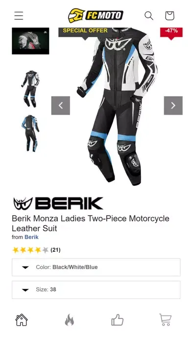 Shop FC-Moto スクリーンショット