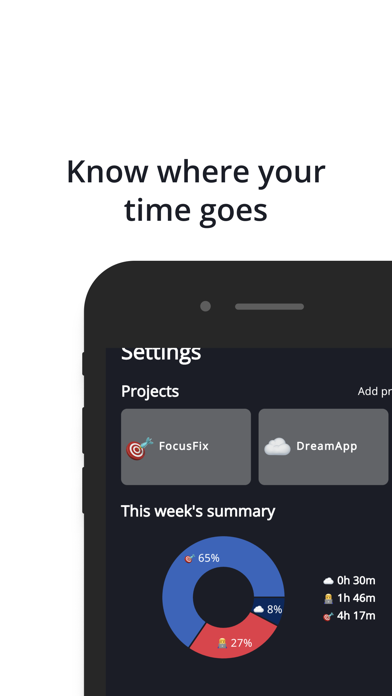 Captures d'écran de FocusFix: Work Timer, Manager