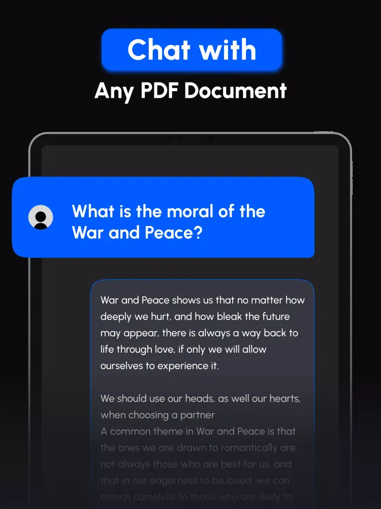 ChatPDF Screenshots