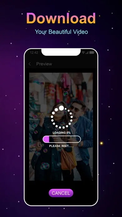 Tangkapan layar Status Videos - Video maker