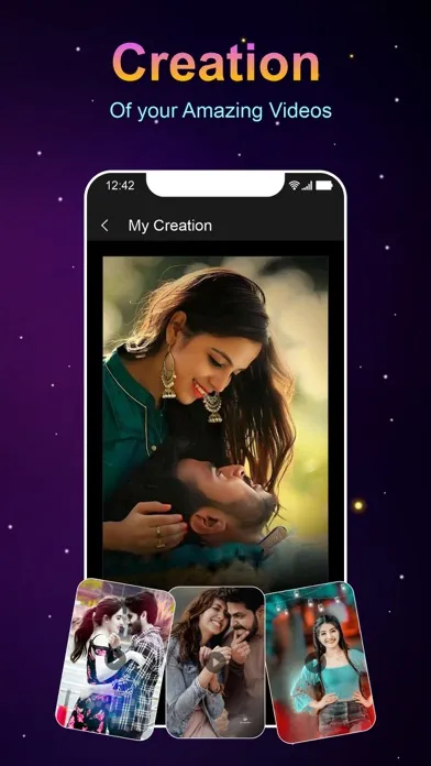 Tangkapan layar Status Videos - Video maker