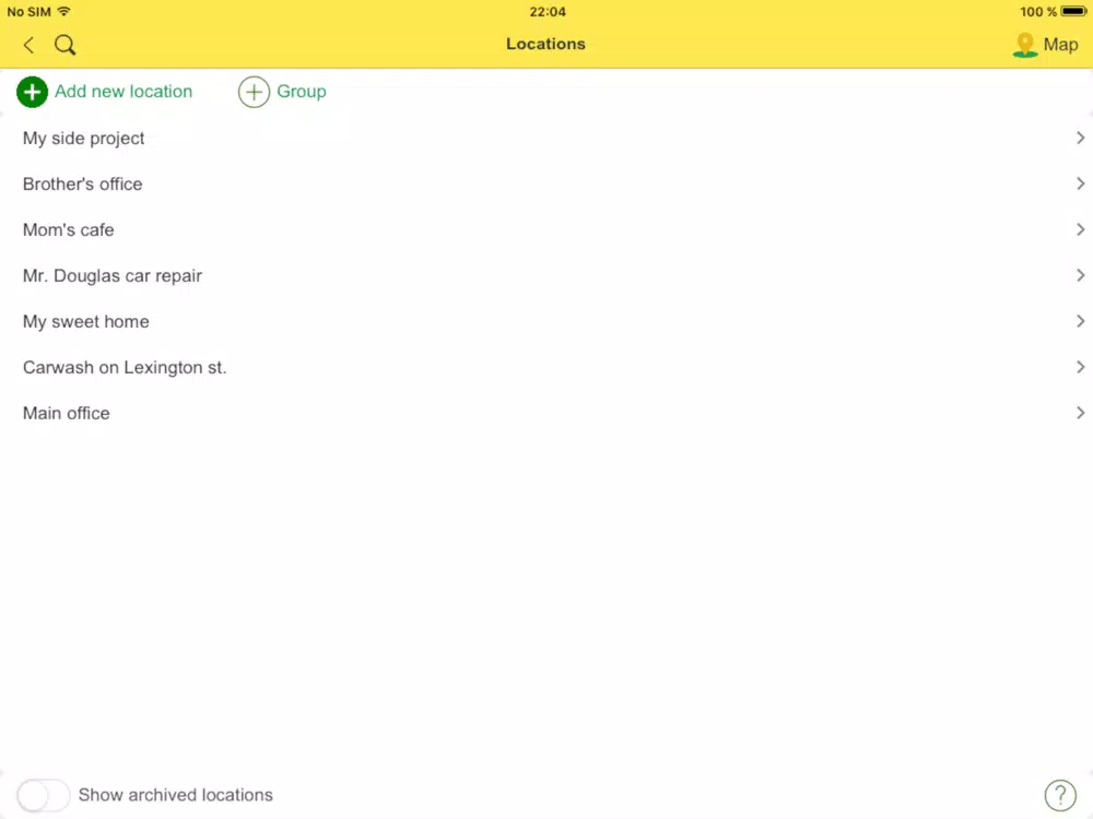 Tangkapan skrin myCRM: Todo & task manager iPad 