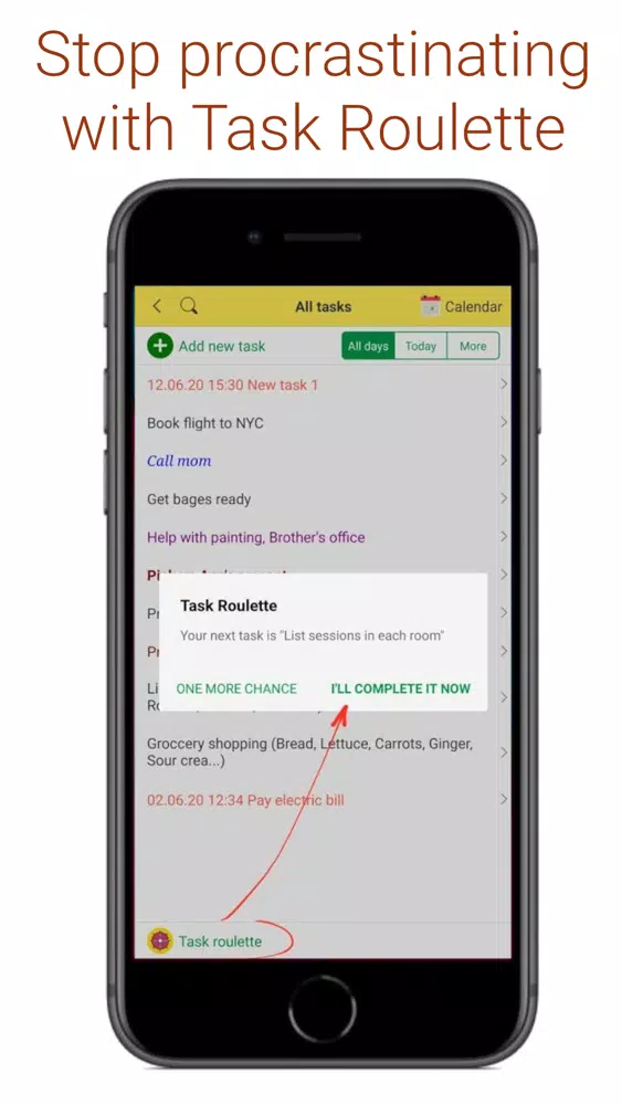 Tangkapan skrin myCRM: Todo & task manager