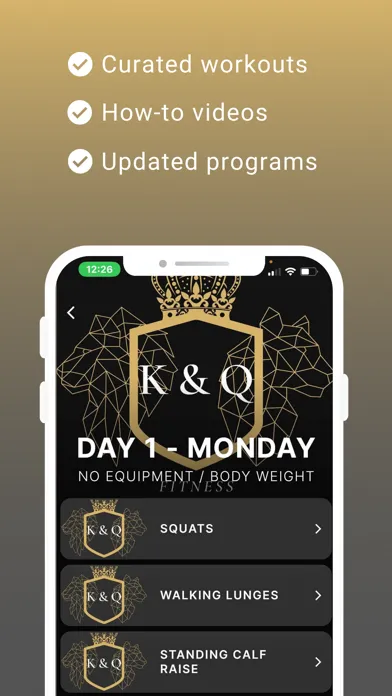 Скриншоты King & Queen Fitness