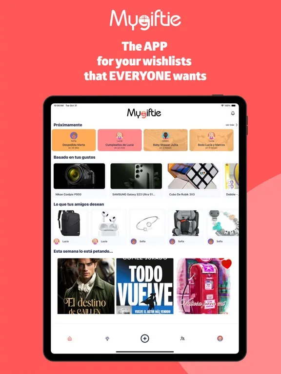 تصاویر MyGiftie: Create your Wishlist iPad 
