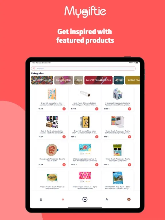 تصاویر MyGiftie: Create your Wishlist iPad 