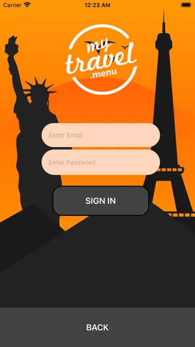 Mytravel.menu Screenshots